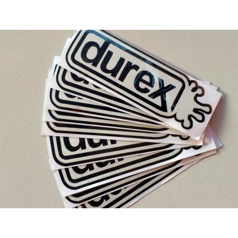 sticker Durex cutting