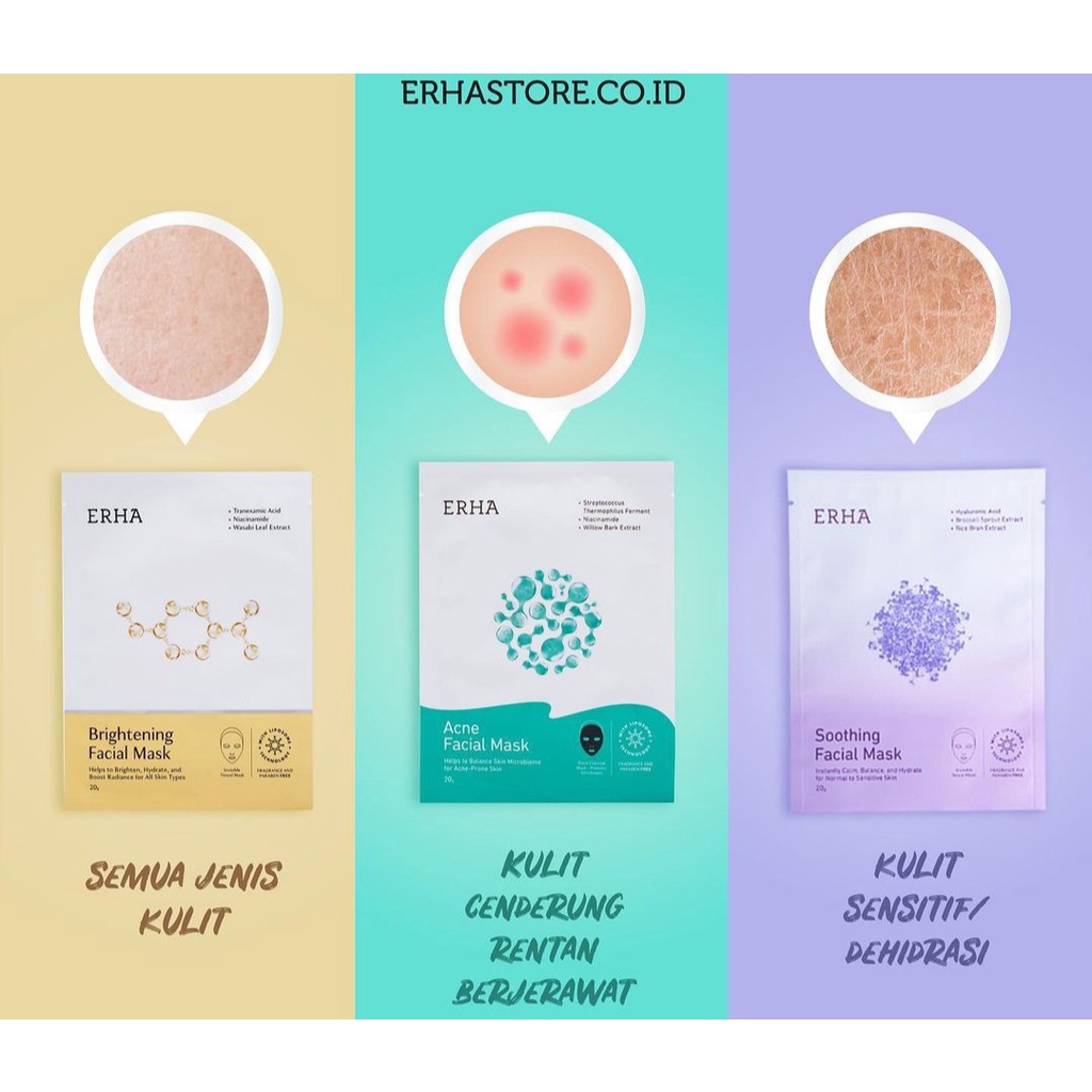 ERHA Facial Mask Series