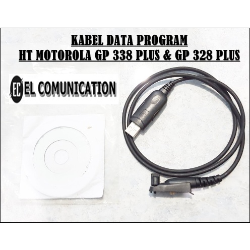 KABEL DATA PROGRAM HT MOTOROLA GP338 GP328 USB GP 338 PLUS GP 328 PLUS