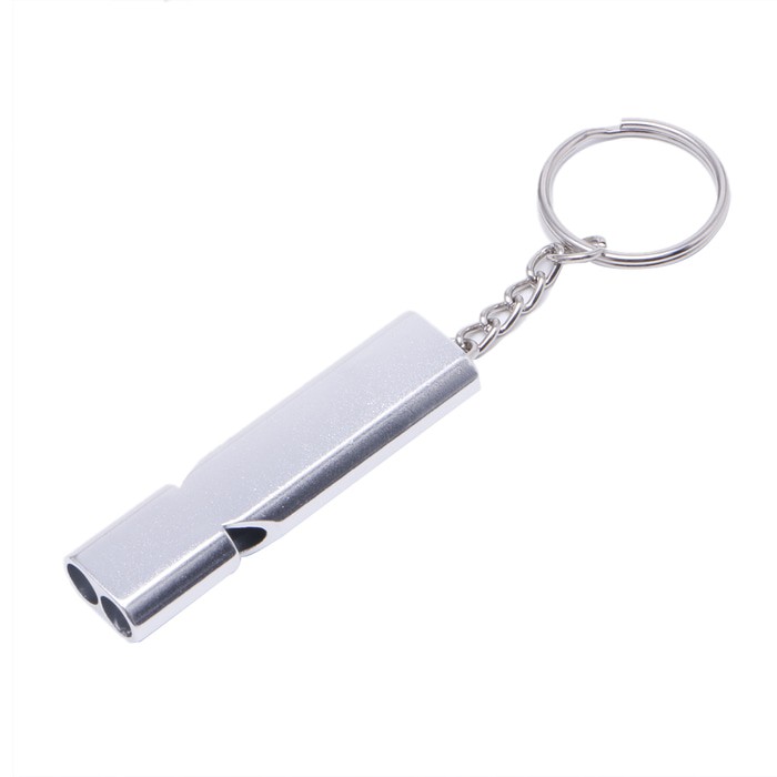 Gantungan Kunci Peluit Survival Outdoor Emergency Whistle Keychain