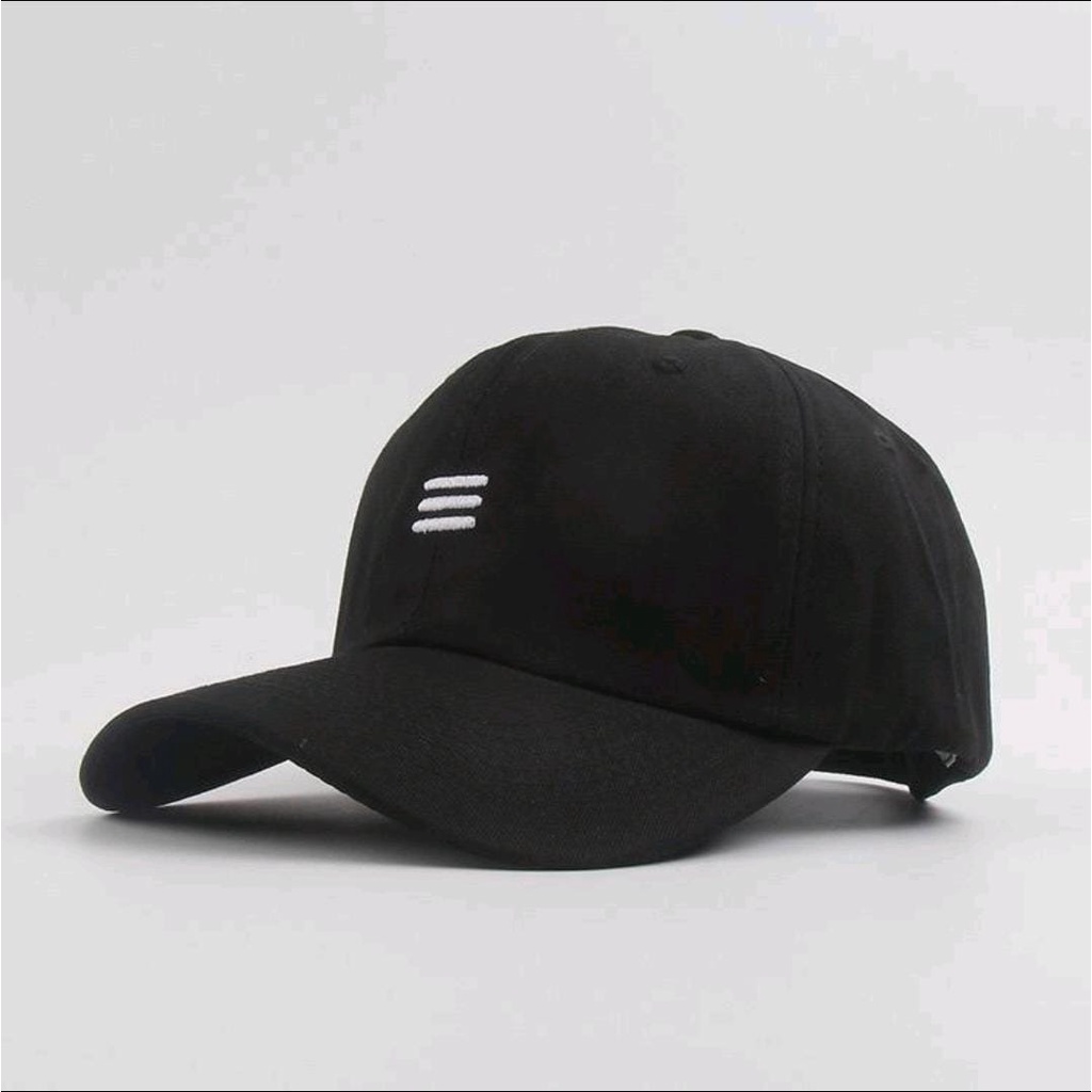 Topi baseball garis tiga ring termurah premium dan pertamax pria wanita kpop korea