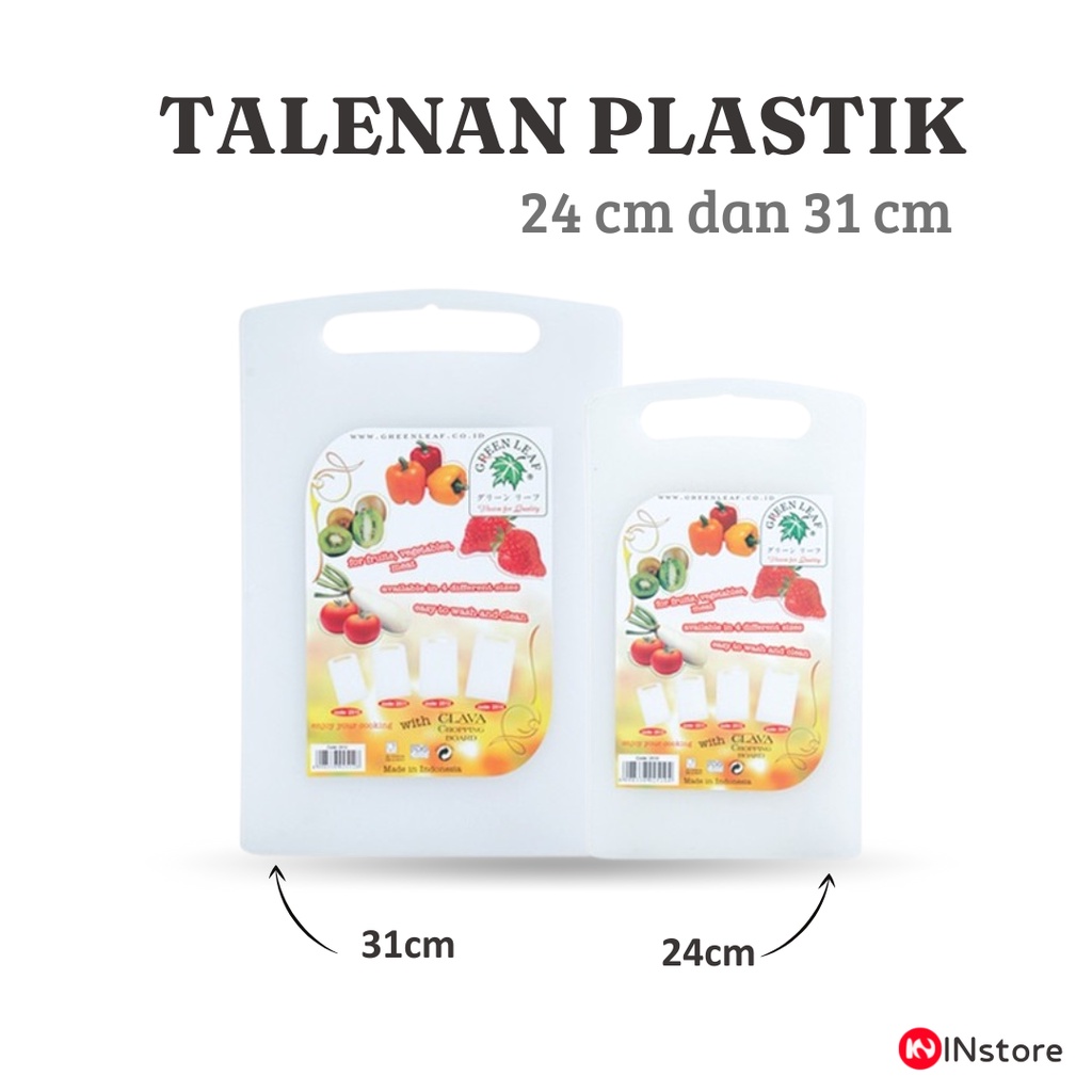 Talenan Plastik Minimalis Ukuran 24 cm dan 31 cm