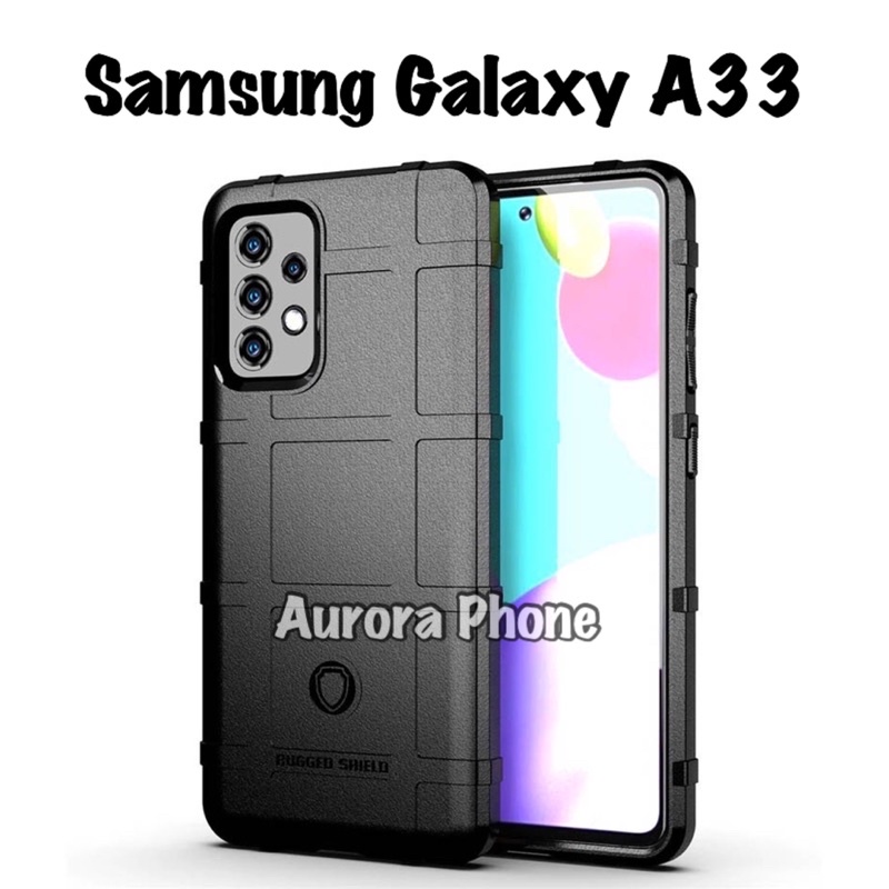 Samsung Galaxy A33 Soft Case Samsung A33 Premium Rugged SHIELD Armor Casing Samsung A33