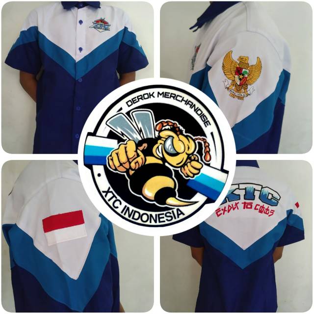 Kemeja xtc resmi ori