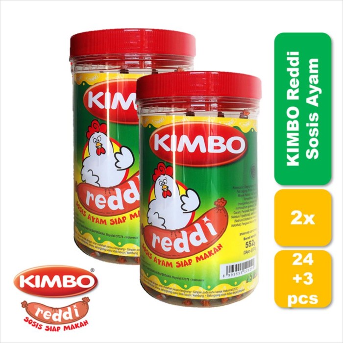 

INSTANT-CAMILAN- KIMBO REDDI SOSIS AYAM TOPLES TWIN PACK -CAMILAN-INSTANT.