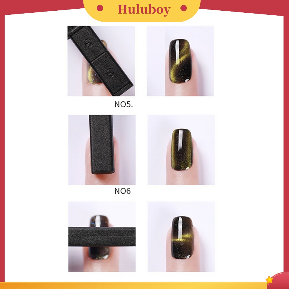 Huluboy Huluboy♡ Pen Magnet Pembuat Efek Cat Eye 3D Untuk Kutek UV Gel Manicure