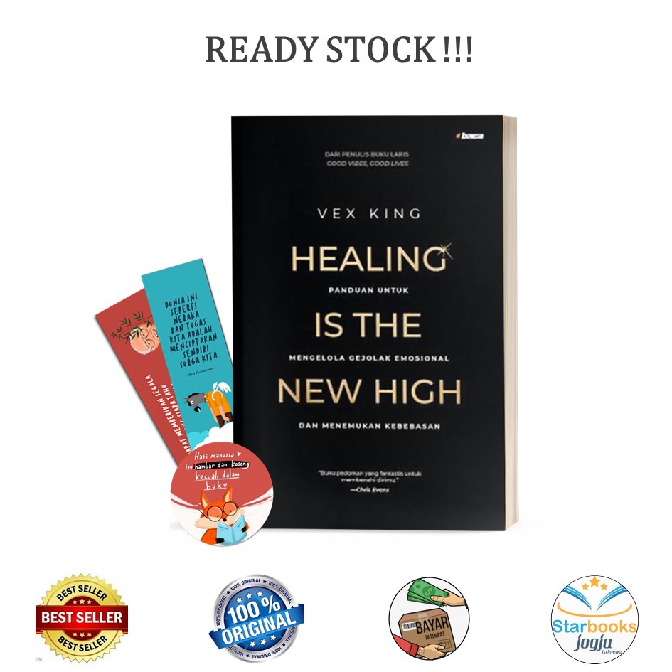 Jual Baca - Buku Healing Is The New High: Panduan Mengelola Gejolak ...