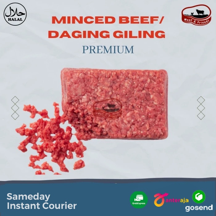 

Minced Beef/Daging Giling Premium - 500gr