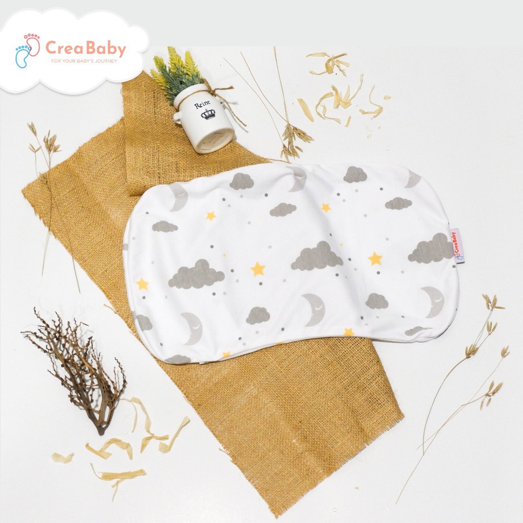 NEW! SARUNG BANTAL BAYI KATUN |CREA BABY PATTERN SERIES PILLOW CASE | Sarung Bantal Bayi lucu