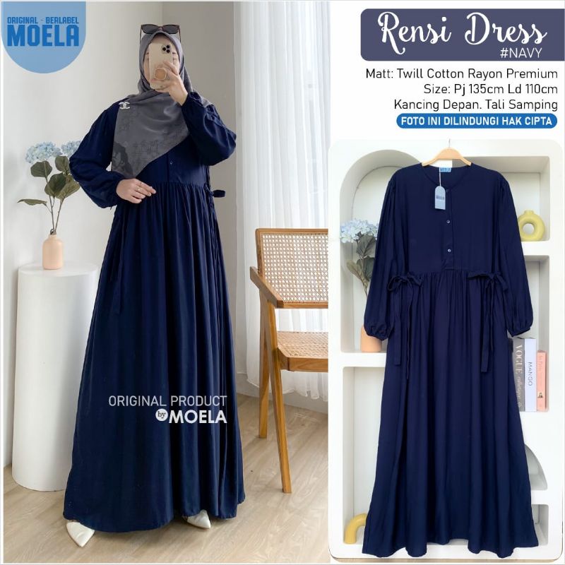 MIDI DRESS MOELA - ZARIN - ISACO - LAVAS#2 - PINES#3 - ZETA - RENSI