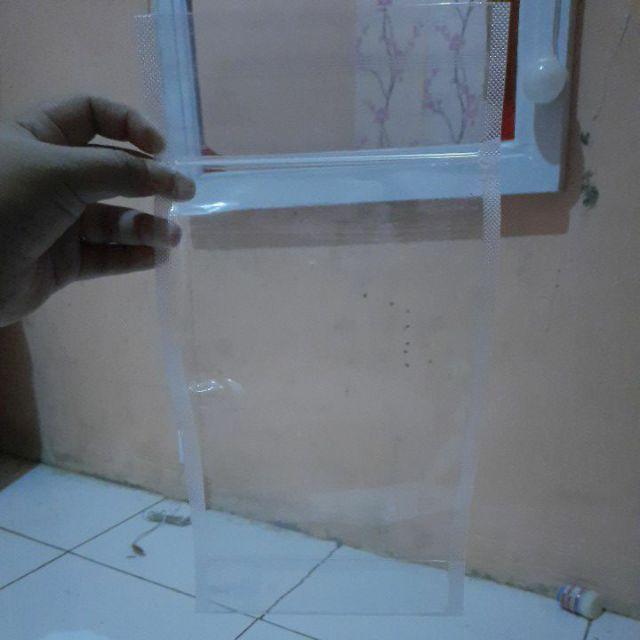 Plastik Klip Kemasan Berdiri 16 X 32 Cm Standing Up Pouch Bening Tebal