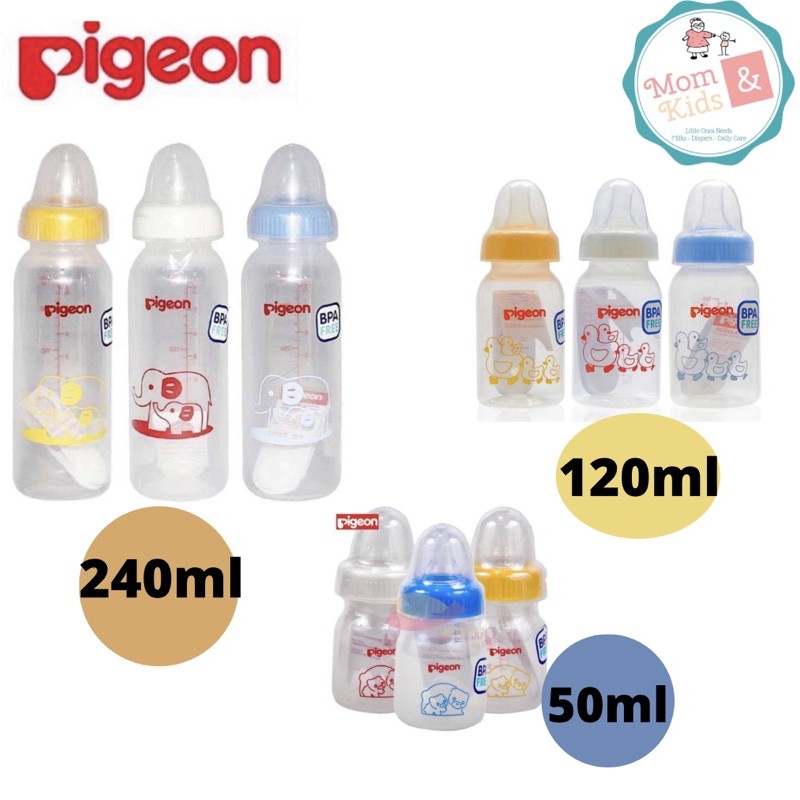 Pigeon Botol Susu 50 ml / 120 ml / 240 ml / Botol Susu Pigeon