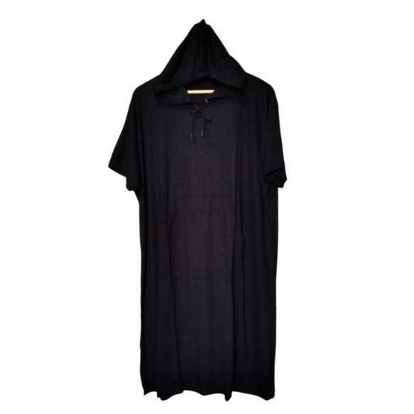 (LD 140cm) 5L HOODIE DRESS BIGSIZE DRESS JUMBO DRESS HOODY DRESS