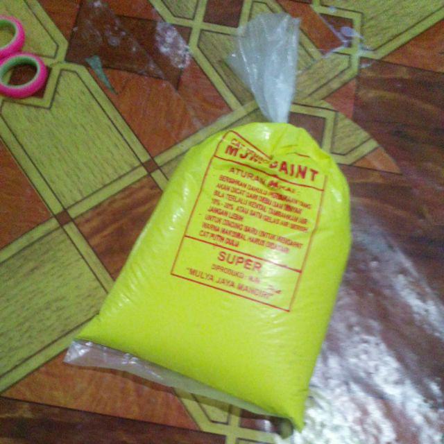 807 Cat Tembok Kiloan Super Warna Kacanari(kuning Terang)