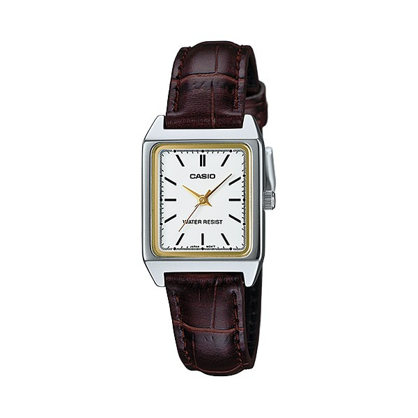 Casio General LTP-V007L-7E1 7E2 9E Jam Tangan Wanita Kulit