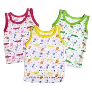 singlet bayi MOTIF TABUR 6-18bulan