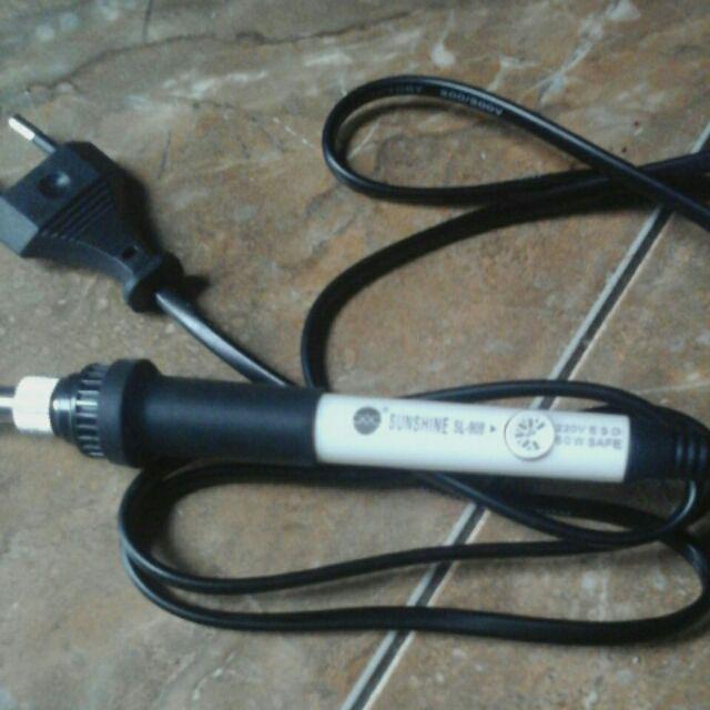 Soldering Iron Sunshine Sl-908 Solder Set Temperatur 60 Watt