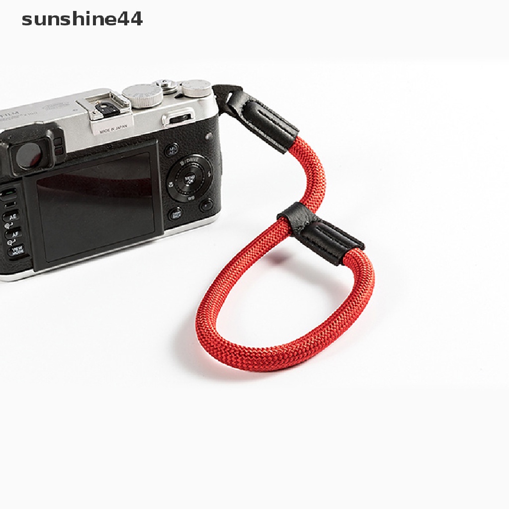 Sunshine Strap Tangan Bahan Nilon Paracord Handmade Untuk Kamera Digital