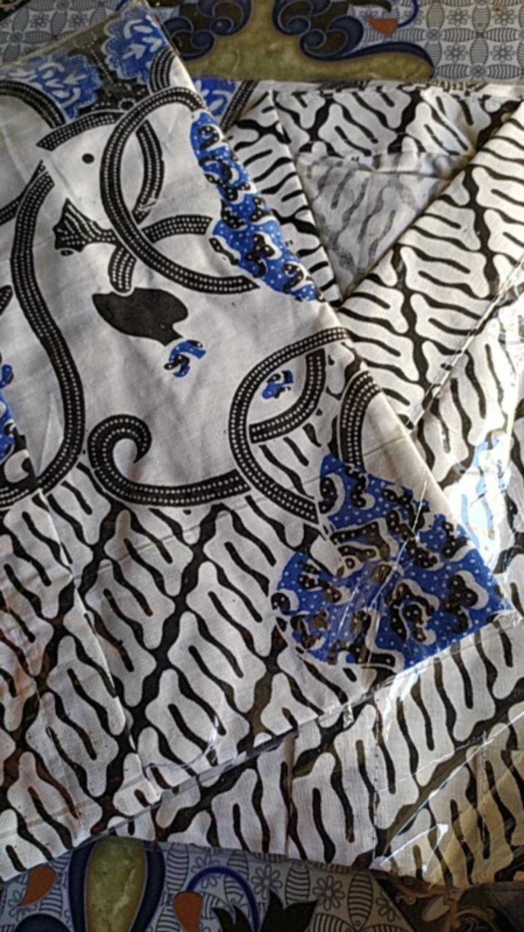 Bswart Batik Hrb026 Kenongo Hem Pendek Padi Pekalongan M L Xl Batik Pria Murah Modern Grosir