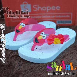  Sandal  anak  perempuan  3 12thn jpt elmo  DULUX 236D Shopee 