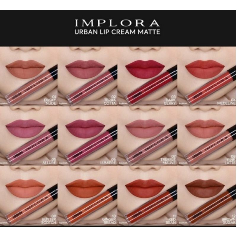 Lip Cream Implora Matte//Implora Urban Lip Cream Matte