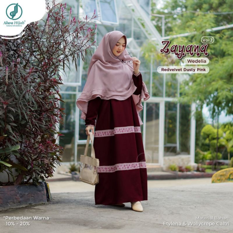 Redy ZAYANA GAMIS SET Vol 2 by @alwahijab