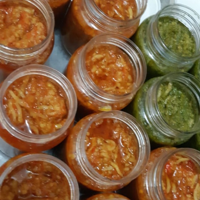 

Sambel Geprek ( Teri )