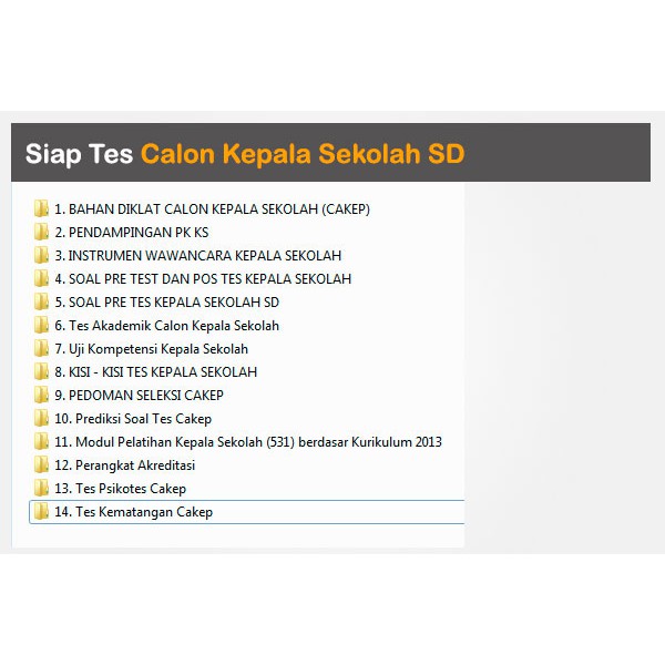 Soal Tes Calon Kepala Sekolah Sd Shopee Indonesia