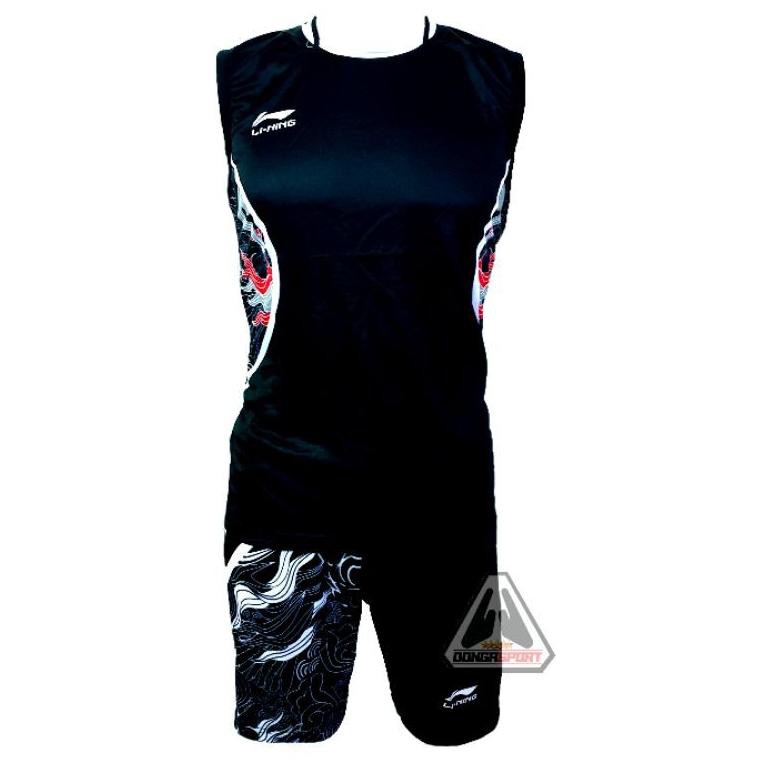 SBL-01 Setelan Badminton Singlet Jersey Badminton Setelan Bulutangkis Jersey Printing Premium Lining