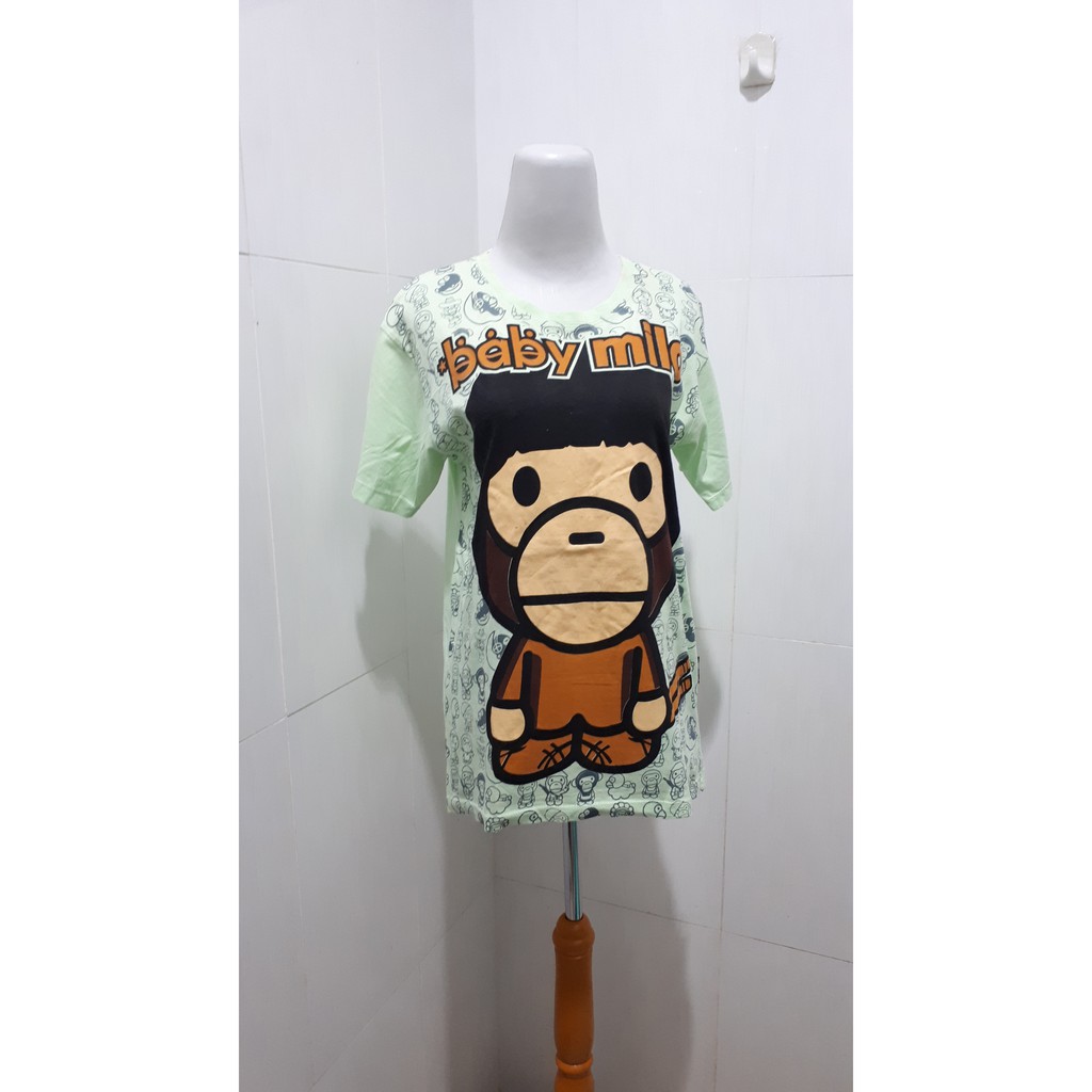 Preloved Kaos Karakter Kartun Baby Milo