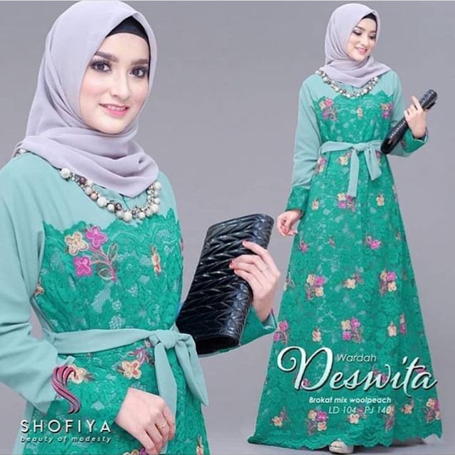 DESWITA MAXI GAMIS KONDANGAN BRUKAT
