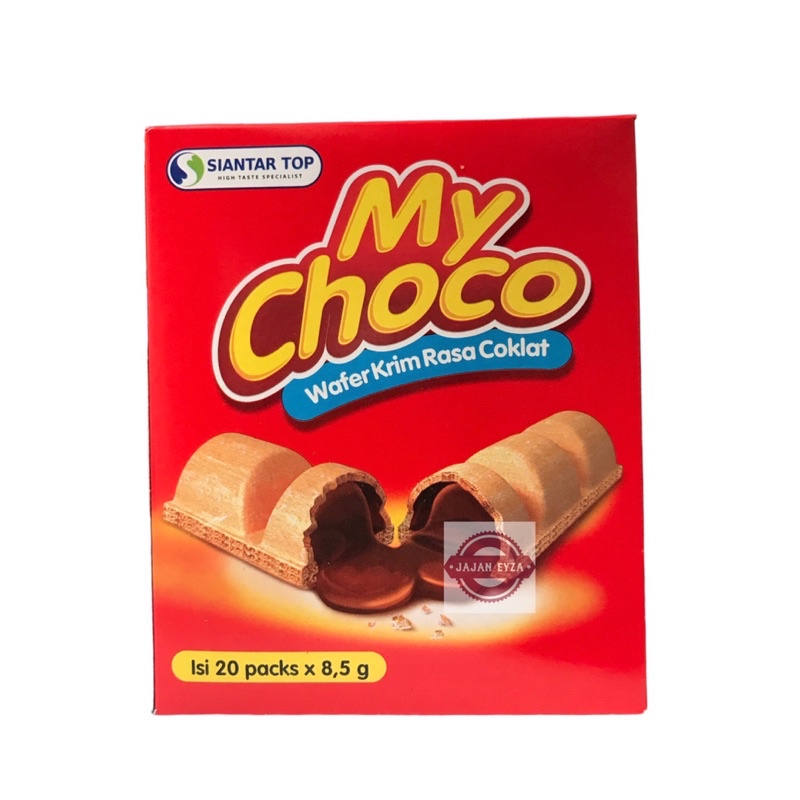 

SIANTAR TOP MY CHOCO BOX isi 20 WAFER ROLL MY CHOCO