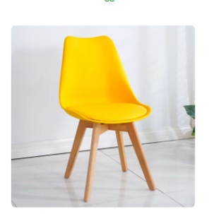 Kursi Cafe / Kursi Bar / Kursi Taman / Kursi Santai / Kursi Kantor / KURSI BELAJAR MILENEAL MULTIFUNGSI / Bangku Kerja / Kursi Lipat-YELLOW TULIP