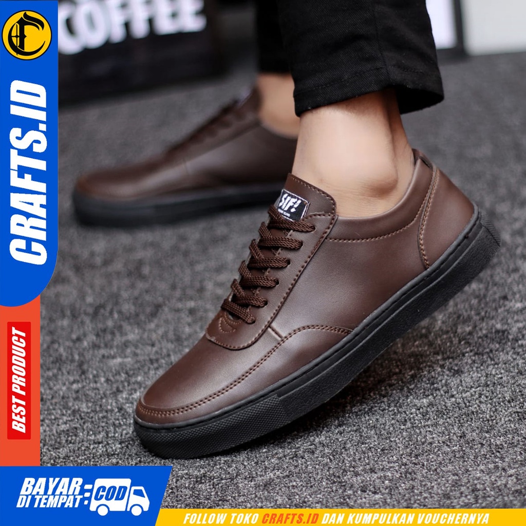 CRAFTS Tiagos - Sepatu Casual Sneakers Original Kerja Pria