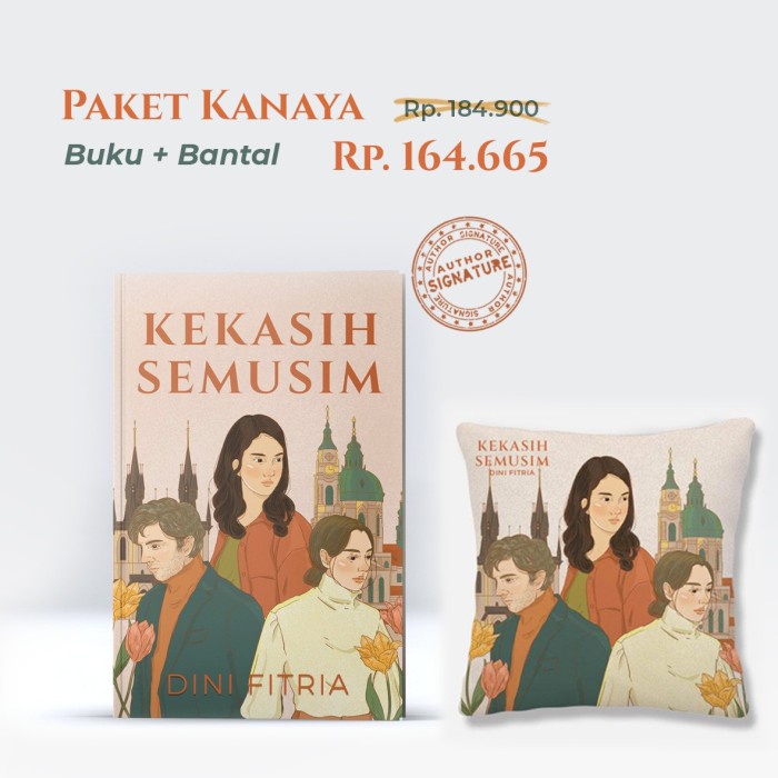 

MUST HAVE!! BUNDLING PAKET KANAYA (BUKU + BANTAL) BY DINI FITRIA TERMURAH