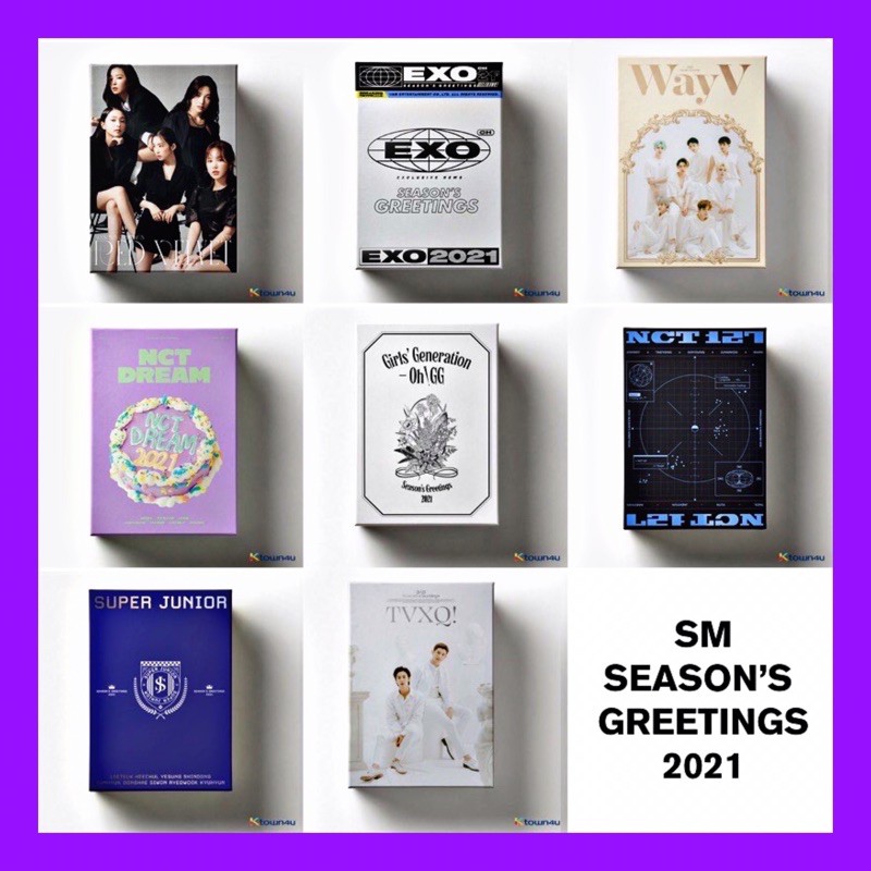 [READY STOCK] SM ARTIST - 2021 SEASON GREETING / SEASONS GREETINGS / SEASON'S GREETING'S