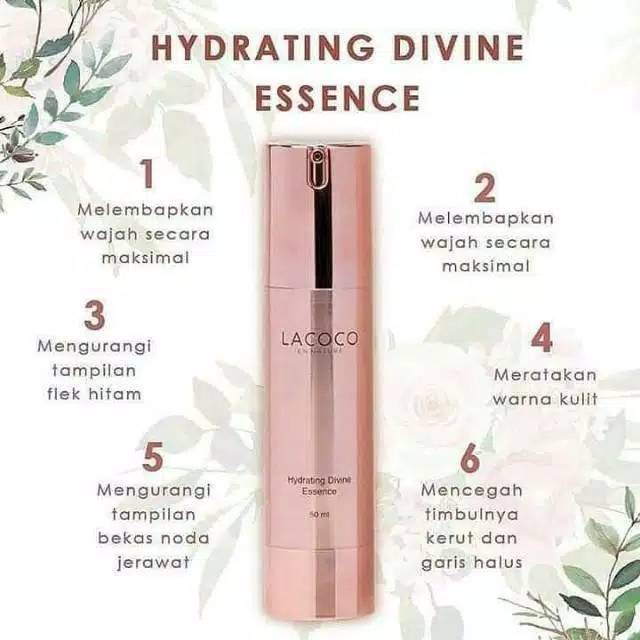 Lacoco Hydrating Divine Essence Nasa Mencerahkan Tanpa Efek Iritasi  HDE LACOCO NASA(Produk Ori)
