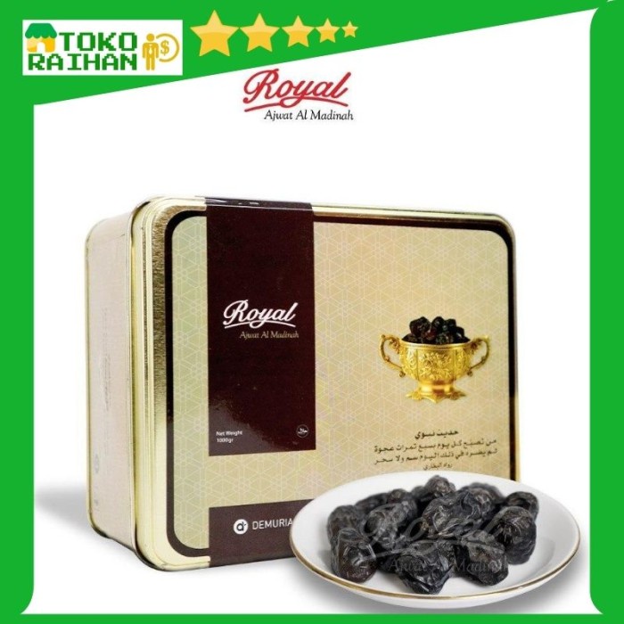 

Kurma Royal Ajwa Al-Madinah 850g Premium