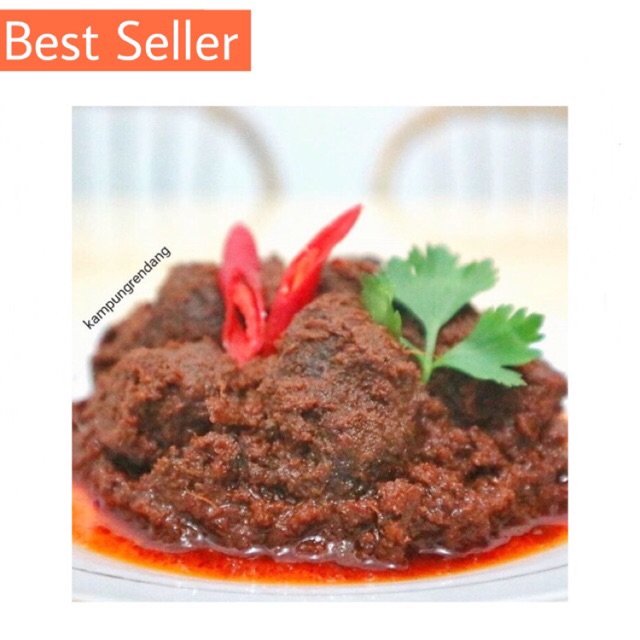 

Rendang Daging 1/4 kg by Kampung Rendang