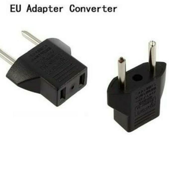 Colokan kaki 3 / Steker Kaki 3 ke Kaki 2 / Adapter Converter