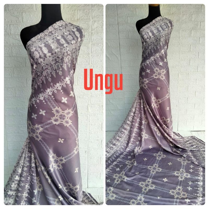 Kain Maxmara Silk Motif Sandrina Mengkilap