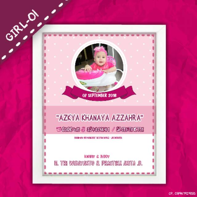 BIODATA BAYI & ANAK