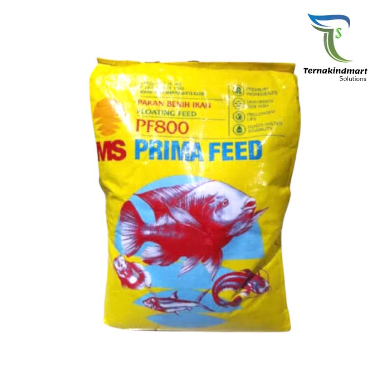 Pakan Benih Ikan PF-800 Benih Ikan Lele Bandeng Nila 10 Kg