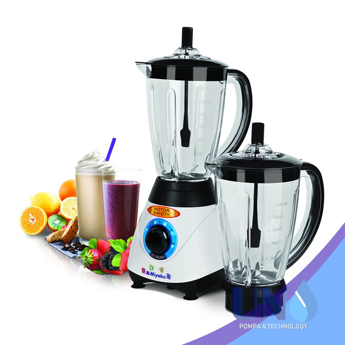 Blender Plastik Anti Pecah 1.5 Liter Miyako BL-52 PI / BL52PI / BL 52 PI