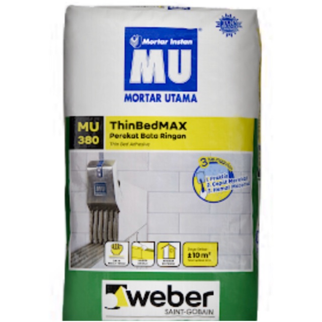 MU 380 MORTAR UTAMA 40kg