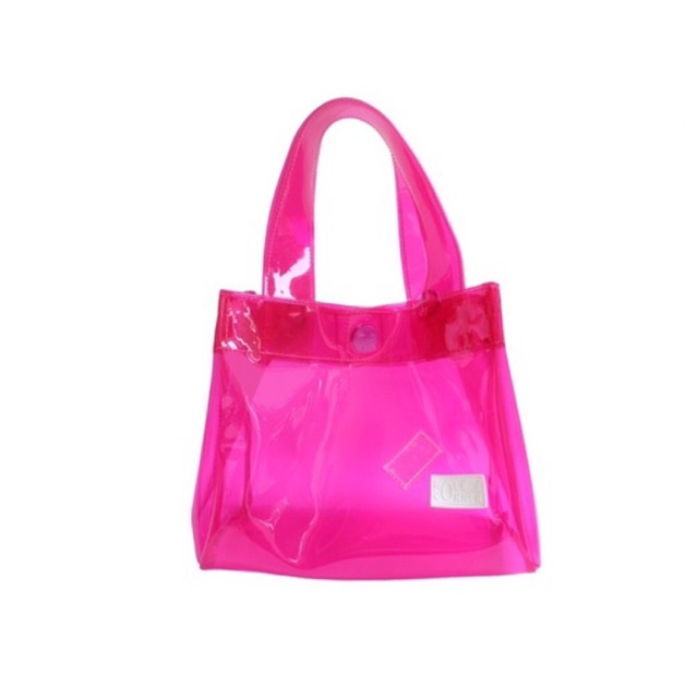 (NO RESTOCK) Mini Klein Bag / Klein Bag (Fuschia) - Hole&Corner - PVC Bag