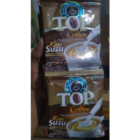 

Top Coffee Kopi Susu Rentengan Isi 10 Sachet