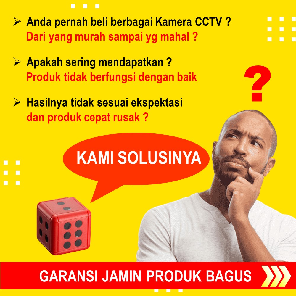 Kamera Pengintai Mini Tanpa Kabel Camera Mini CCTV Kecil Tersembunyi spycam IP Hidden Camera HD Portable Murah Mata Mata Pengintip Alat Keamanan Rumah js57