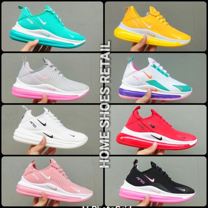 B3LI SEPATU SENAM WANITA NIKE AIR MAX 720 OLAHRAGA ZUMBA AEROBIK - KUNING, 36 'U: