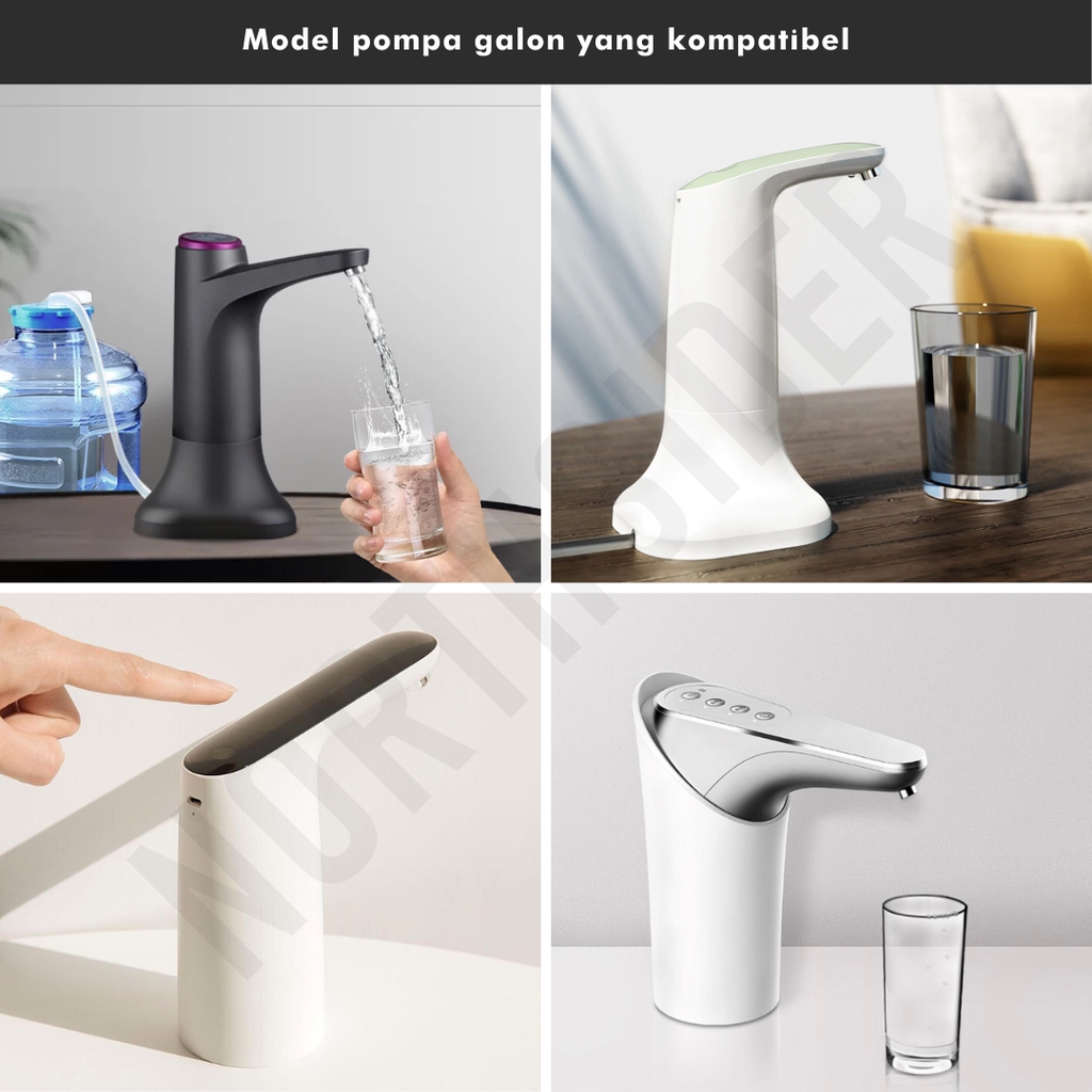 DUDUKAN POMPA GALON ELEKTRIK UNTUK MEJA - LEMARI|PORTABLE BASE STAND